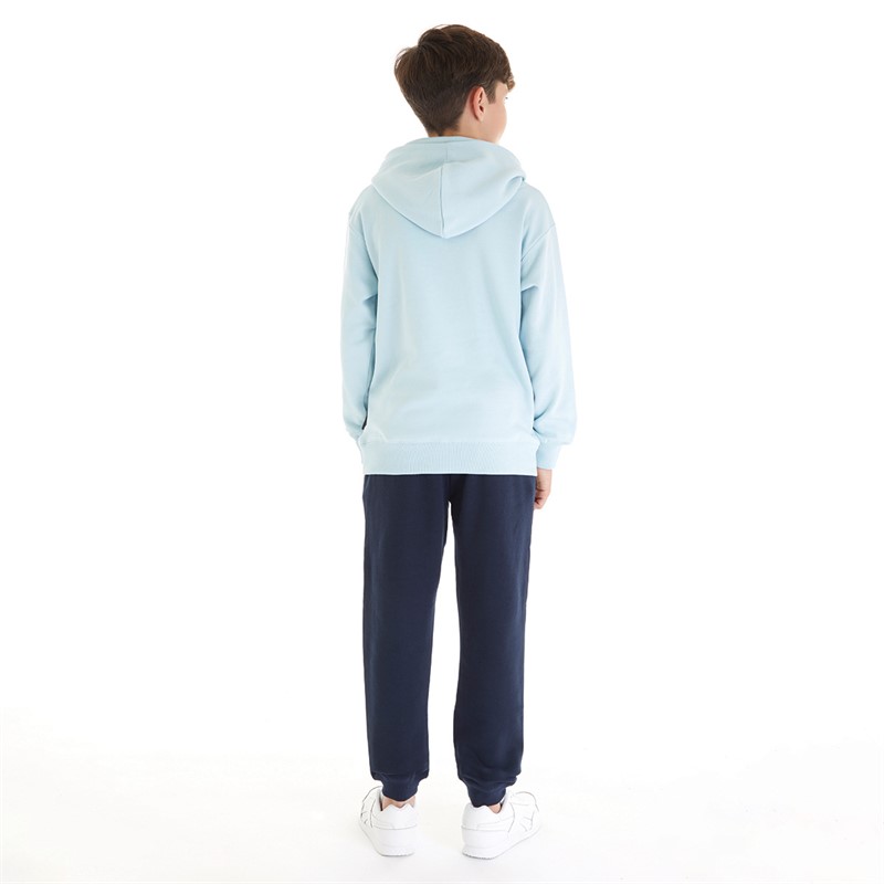 French Connection Boys Chord Hoodie And Joggers Set Sky/Navy