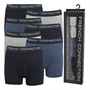 French Connection Boys Seven Pack Boxers FC32 Blue Mix