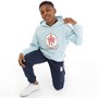 French Connection Boys Dalps Overhead Hoodie And Joggers Tracksuit Sky/Marine