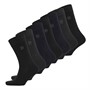 French Connection Herre Strømper 7-pak FC4 Sort/Charcoal Melange