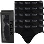 French Connection Mens Five Pack Briefs FCUK 2 Black