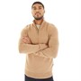 French Connection Mens Cash 1/2 Zip Jumper Camel Melange