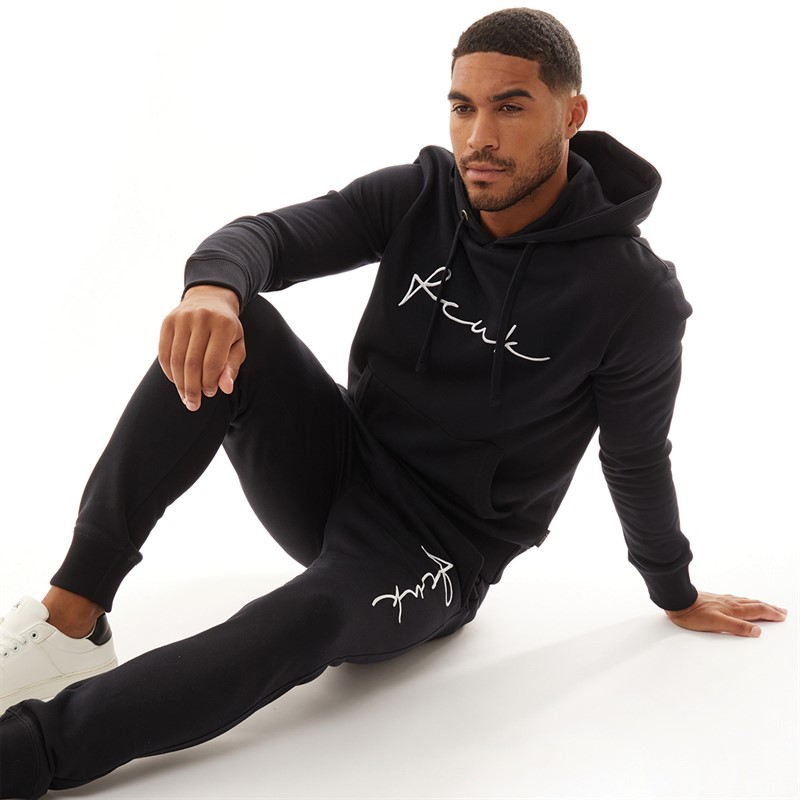 French Connection Mens Mega Scribble Tracksuit Marine/White - Size L