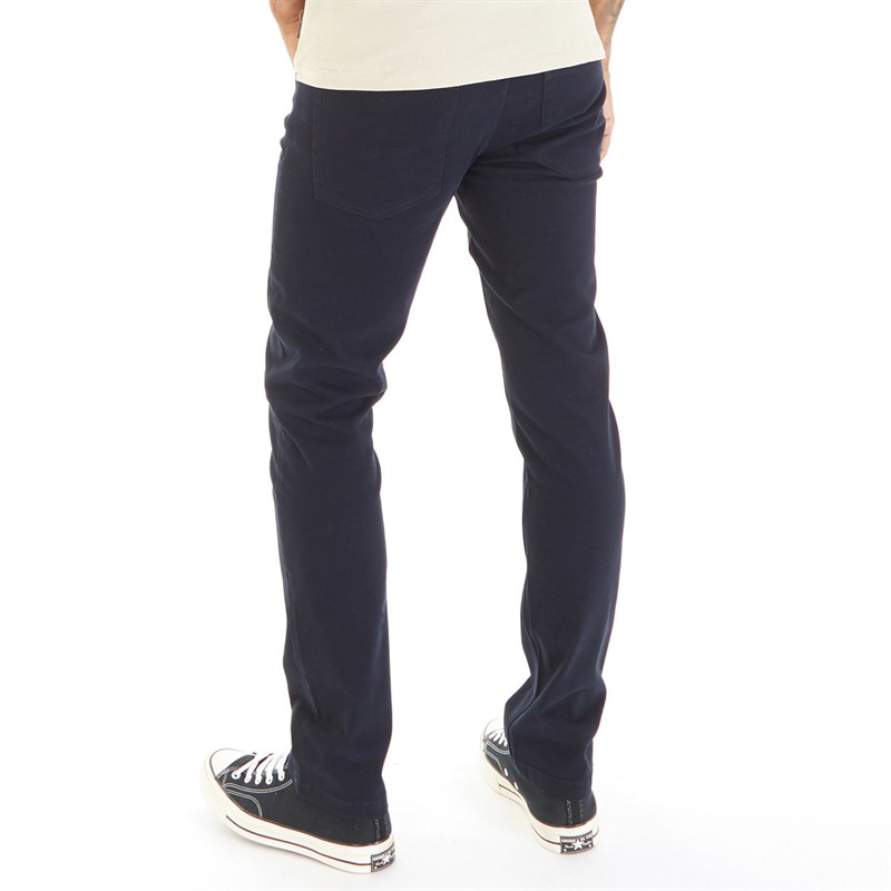 French Connection Mens Five Pocket Trousers Marine