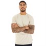 French Connection Mens FCUK Stack T-Shirt Stone
