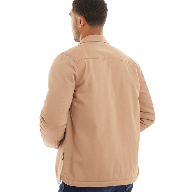 French Connection Chemise en molleton de travail Homme camel