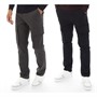French Connection Heren Cargo Broek Set van 2 Zwart/Antraciet