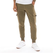 French Connection Mens Cargo Joggers Khaki