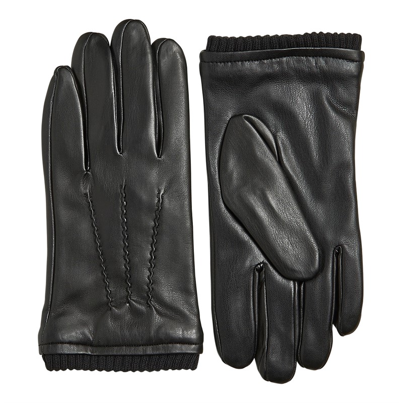French Connection Mens Classic Gloves Black