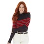 French Connection Womens Jumper Dark Navy/Poppy