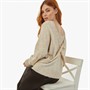 French Connection Womens Jumper Taupe Mel