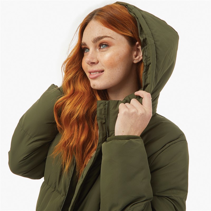 French connection khaki coat top
