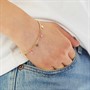French Connection Womens Star Charm Bracelet Gold