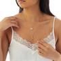 French Connection Womens Star Fish Two Row Necklace Gold