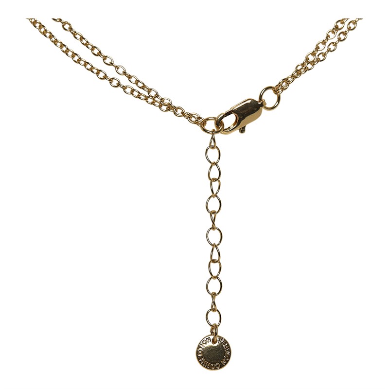 French Connection Womens Star Fish Two Row Necklace Gold