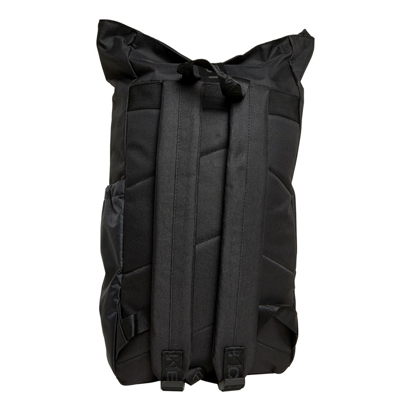 French Connection Mens Christophe Rolltop Backpack Black