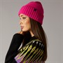French Connection Womens Beanie Fuschia