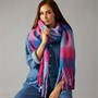 French Connection Womens Scarf Multi/Winter White