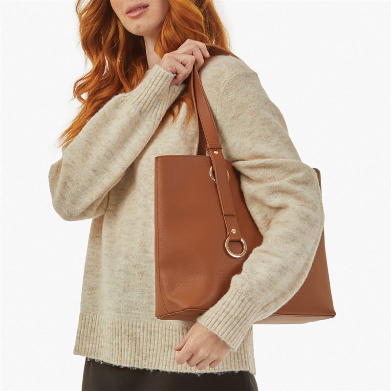 Buy French Connection Womens Tote Bag Tan