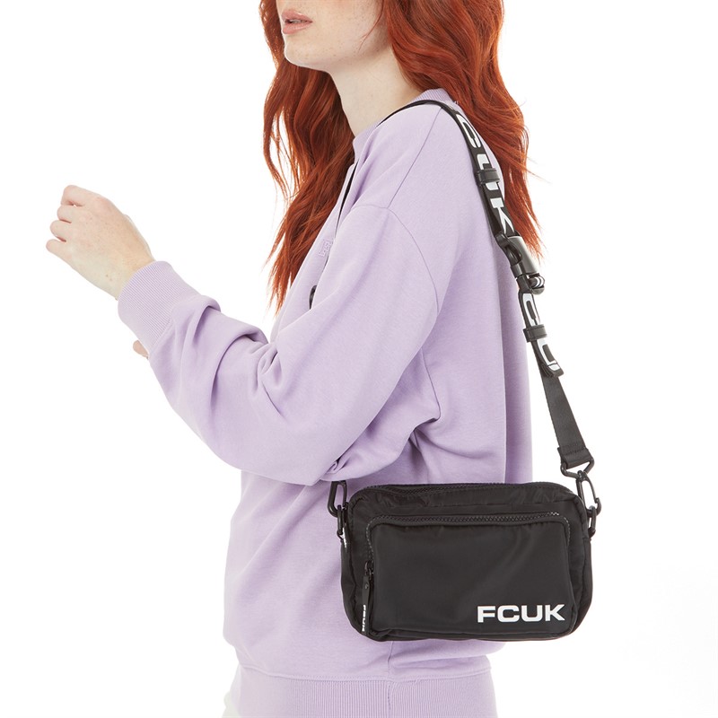 French Connection Womens Crossbody Bag Black
