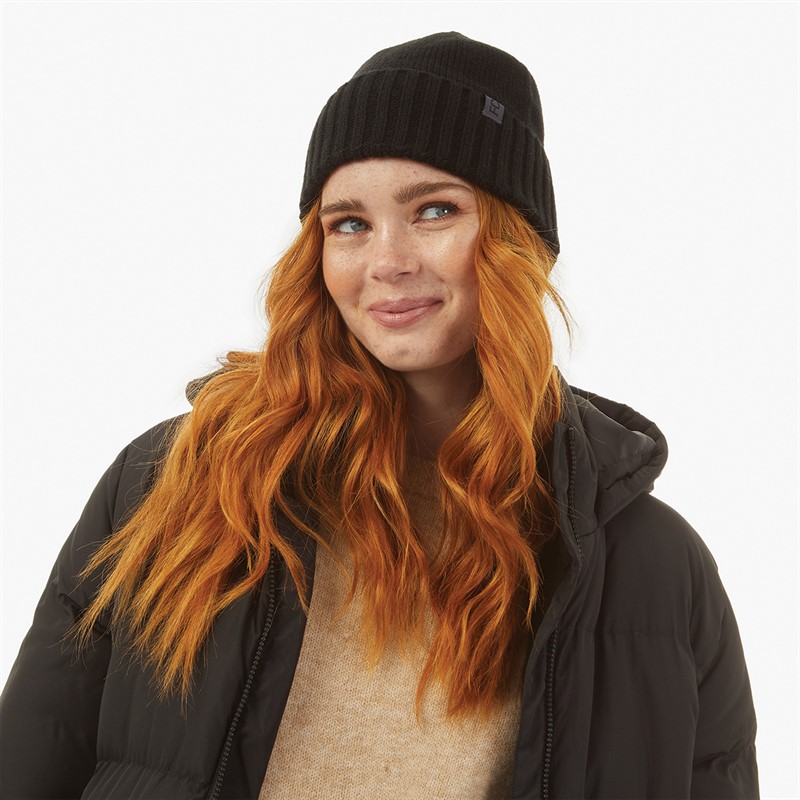 French Connection Womens Beanie Black