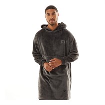 French Connection Herensweater FC Snuggle Fleece Antraciet