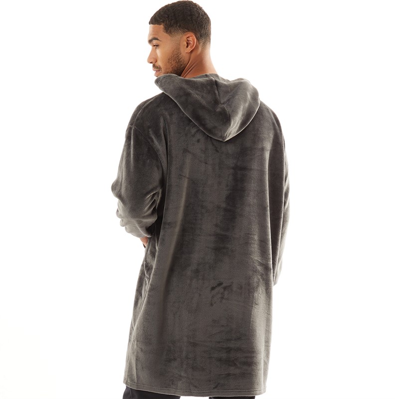 French Connection Herre FC Snuggle Fleece Antracit