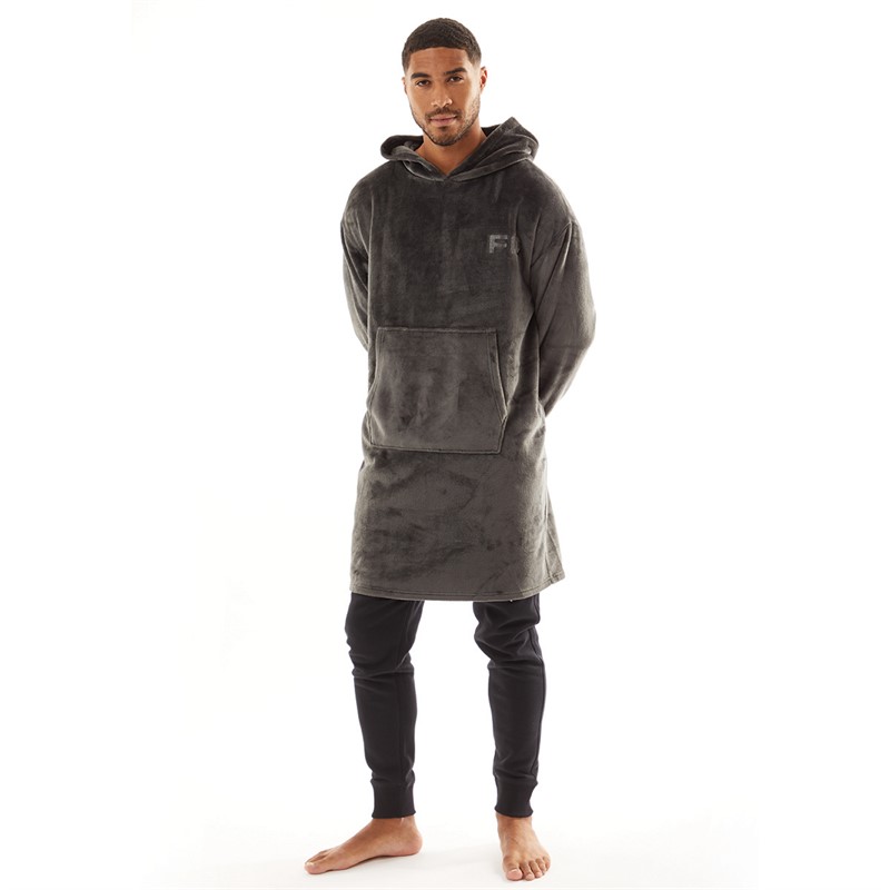 French Connection Herre FC Snuggle Fleece Antracit