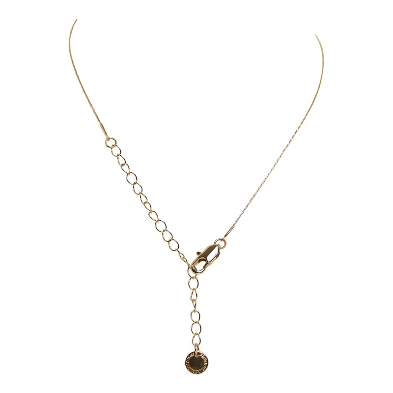 French Connection Womens Solitaire Necklace Gold