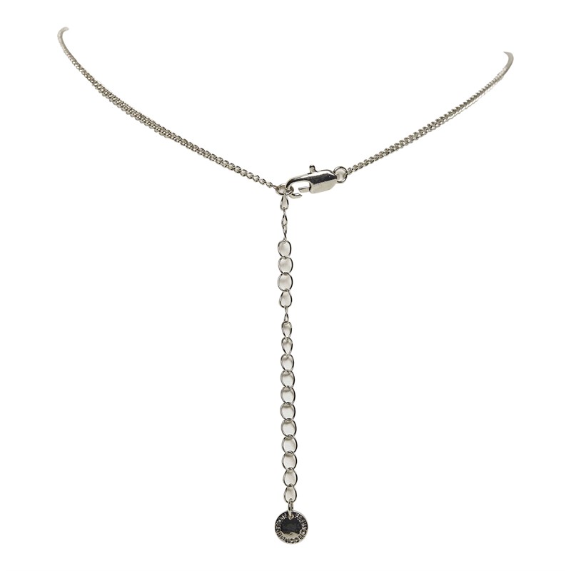 French Connection Womens Knot Necklace Steel