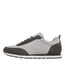 French Connection Mens Wen Logo Trainers Grey