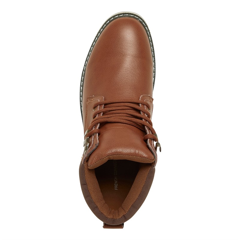 Buy French Connection Mens Workwear Boots Conker