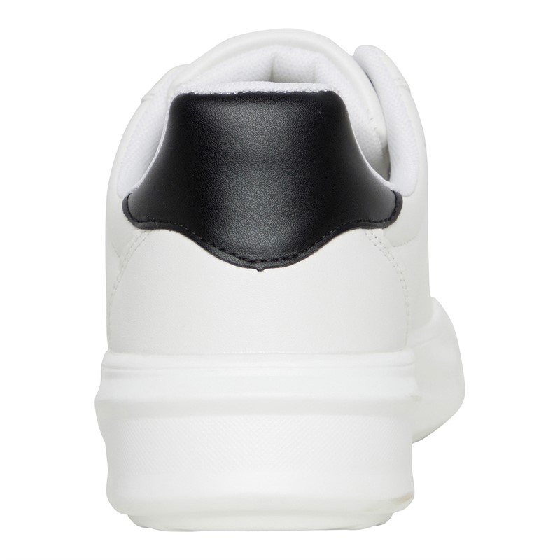 French Connection Mens Hybrid Low Top Trainers White/Black