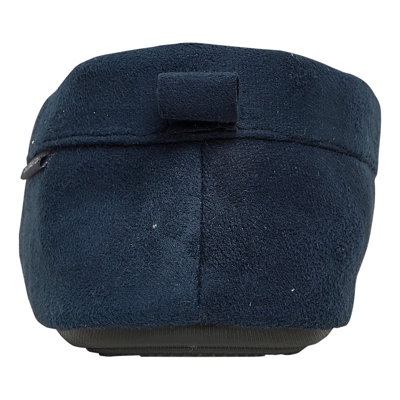 French Connection Mens Moccasin Slippers Marine