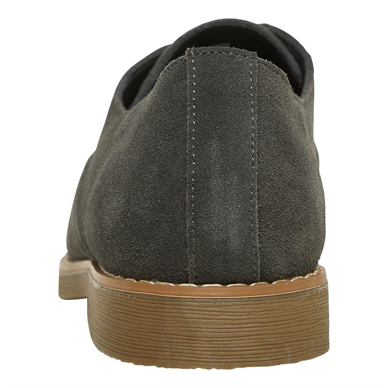 French Connection Mens Lace Up Shoes Grey