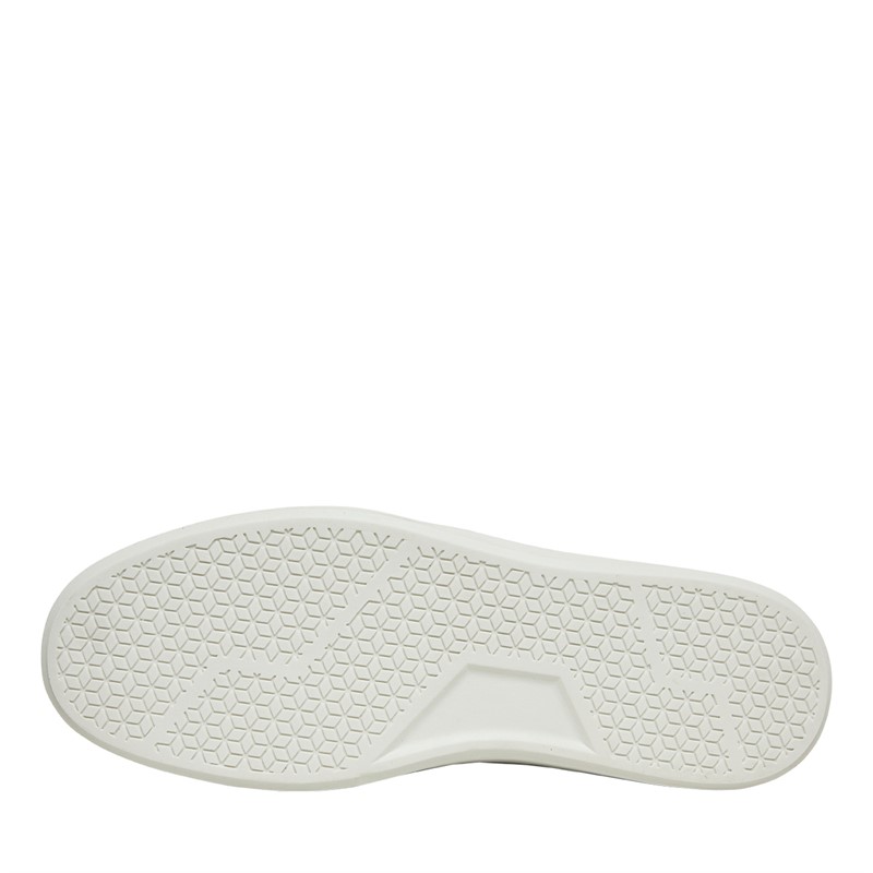 French Connection Mens Bay Trainers White/Black