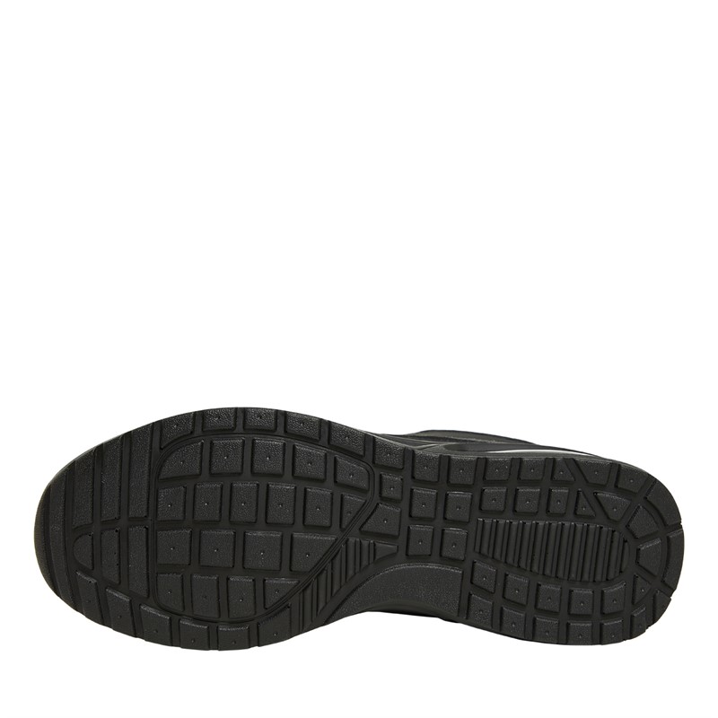 French Connection Junior Boys Suede Block Trainers Black/Black