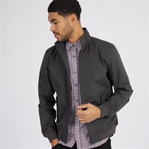 French Connection Mens Harrington Jacket Charcoal/Marine