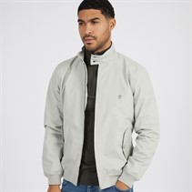 French Connection Mens Harrington Jacket Stone/Gunmetal