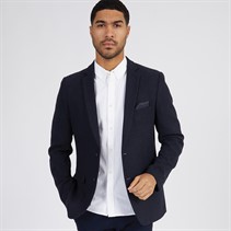 French Connection Mens Tweed Blazer Marine