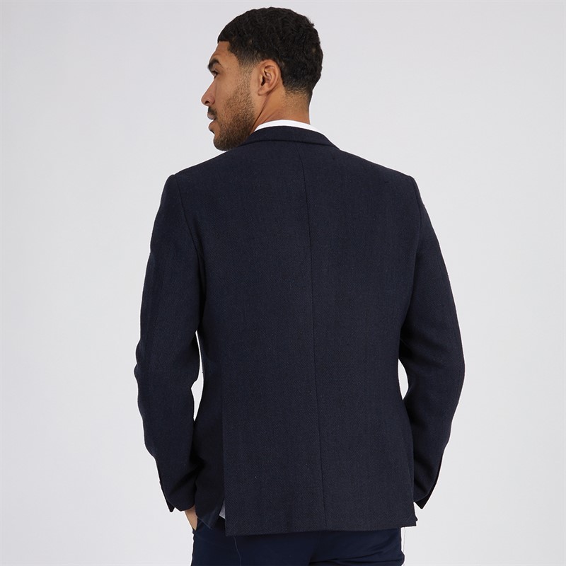 French Connection Mens Tweed Blazer Marine