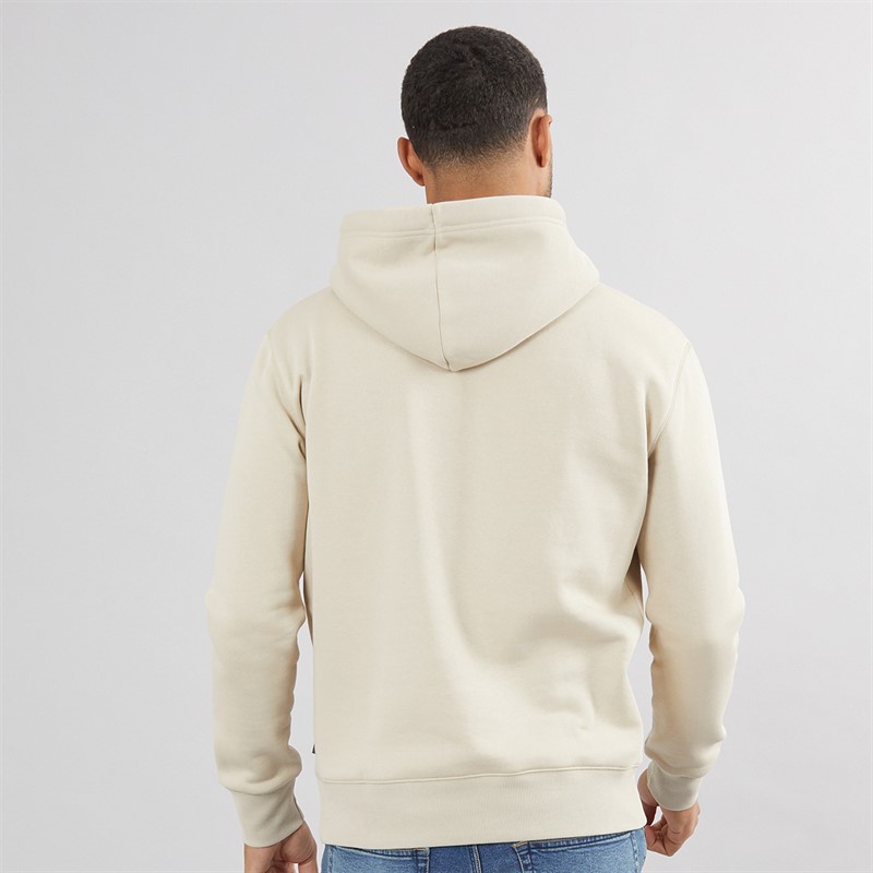 French Connection Mens FC Hoodie Stone