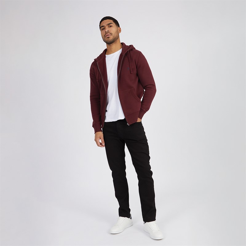 French Connection Mens FC Zip Hoodie Chateaux/Marine