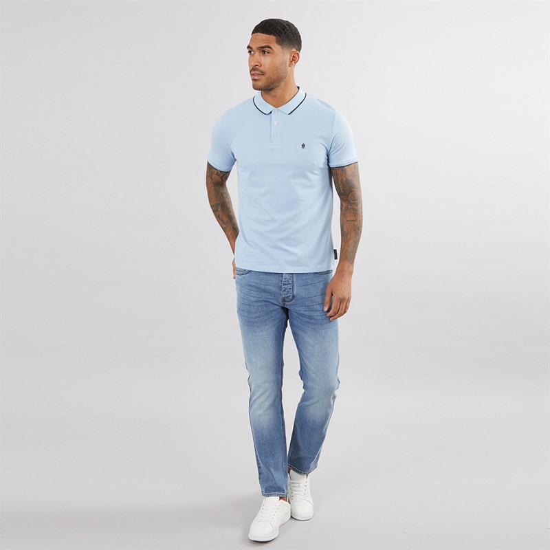 French Connection Mens Slim Fit Jeans Ind07 - Lightwash