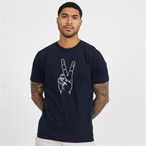 French Connection Mens Victory T-Shirt Marine