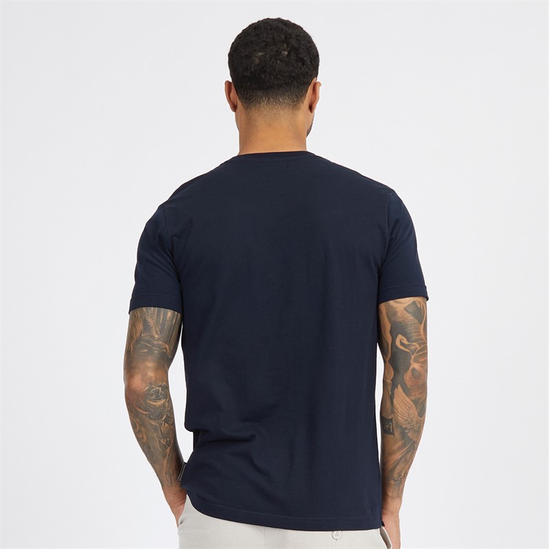 French Connection Mens Victory T-Shirt Marine