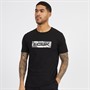 French Connection Mens FCUK Box Camo T-Shirt Black