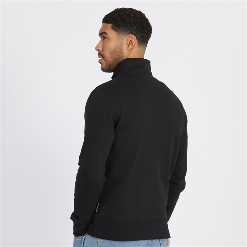 French Connection Mens FC 1/2 Zip Sweatshirt Marine
