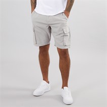 French Connection Mens Cargo Shorts Light Grey Mel