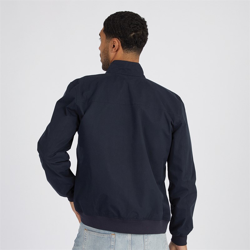 French Connection Mens Harrington Jacket Marine/Gunmetal